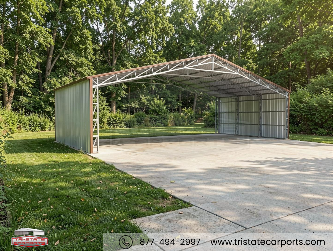 40'W X 30'L X 10'H VERTICAL ROOF SKU 166