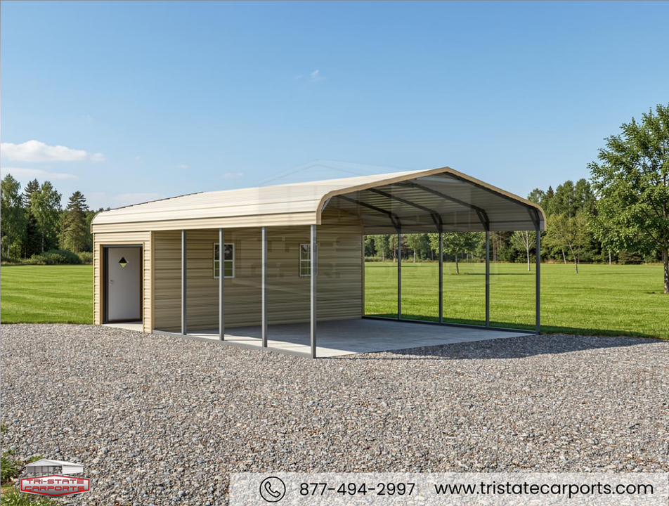 22'W X 31'L X 8'H COMBO STORAGE SKU 168