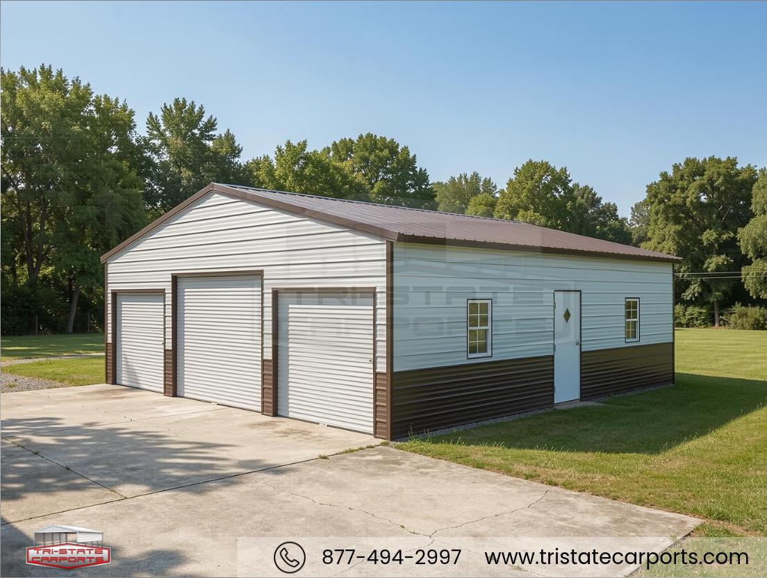 30'W X 30'L X 9'H GARAGE SKU 107