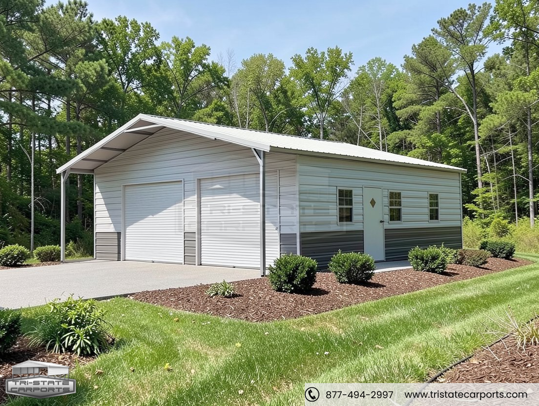 30'W X 30'L X 9'H VERTICAL ROOF SKU 079