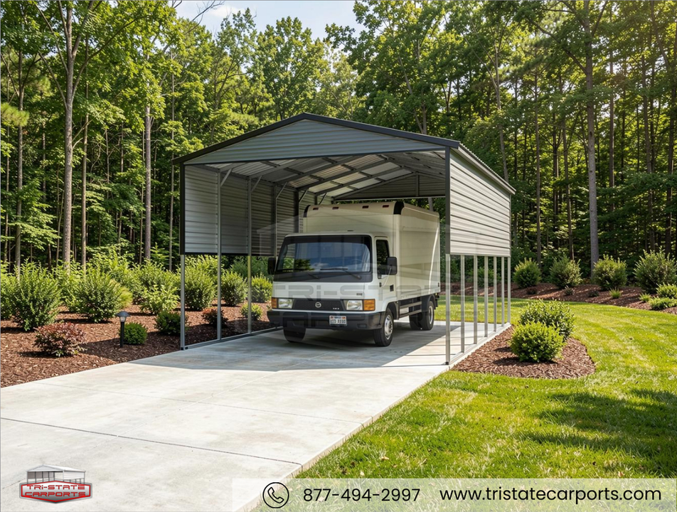 18'W X 30'L X 12'H VERTICAL ROOF SKU 072